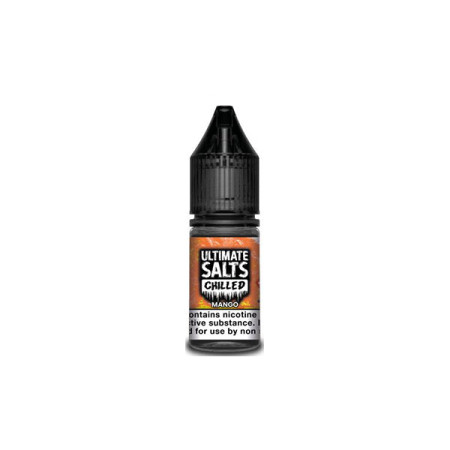 20MG Ultimate Puff Salts Chilled 10ML Flavoured Nic Salts (50VG/50PG) - Flavour: Mango