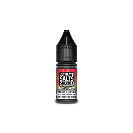 20MG Ultimate Puff Salts Sherbet 10ML Flavoured Nic Salts (50VG/50PG) - Flavour: Apple & Mango