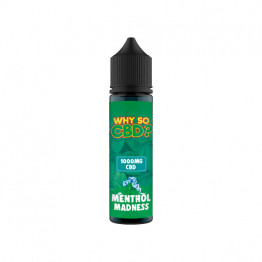 Why So CBD? 1000mg Full Spectrum CBD E-liquid 60ml - Flavour: Menthol Madness