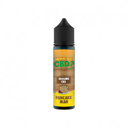 Why So CBD? 1000mg Full Spectrum CBD E-liquid 60ml - Flavour: Pancake Man