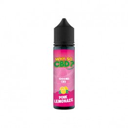 Why So CBD? 1000mg Full Spectrum CBD E-liquid 60ml - Flavour: Pink Lemonaze