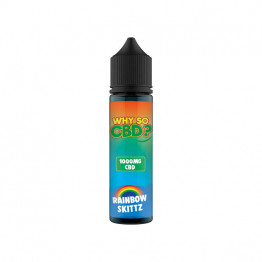 Why So CBD? 1000mg Full Spectrum CBD E-liquid 60ml - Flavour: Rainbow Skittz