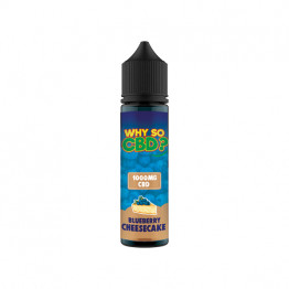 Why So CBD? 1000mg Full Spectrum CBD E-liquid 60ml - Flavour: Blueberry Cheesecake