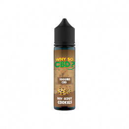 Why So CBD? 1000mg Full Spectrum CBD E-liquid 60ml - Flavour: Boy Scout Cookies