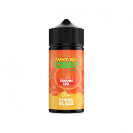 Why So CBD? 5000mg Full Spectrum CBD E-liquid 120ml - Flavour: Orange Blaze