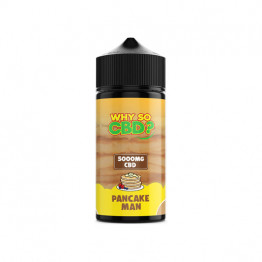 Why So CBD? 5000mg Full Spectrum CBD E-liquid 120ml - Flavour: Pancake Man