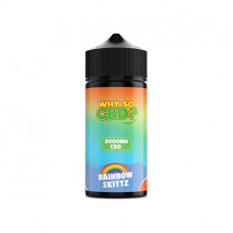 Why So CBD? 5000mg Full Spectrum CBD E-liquid 120ml - Flavour: Rainbow Skittz