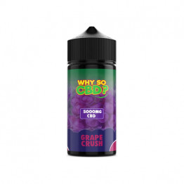 Why So CBD? 5000mg Full Spectrum CBD E-liquid 120ml - Flavour: Grape Crush