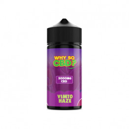 Why So CBD? 5000mg Full Spectrum CBD E-liquid 120ml - Flavour: Vimto Haze