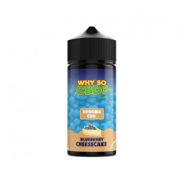 Why So CBD? 5000mg Full Spectrum CBD E-liquid 120ml - Flavour: Blueberry Cheesecake