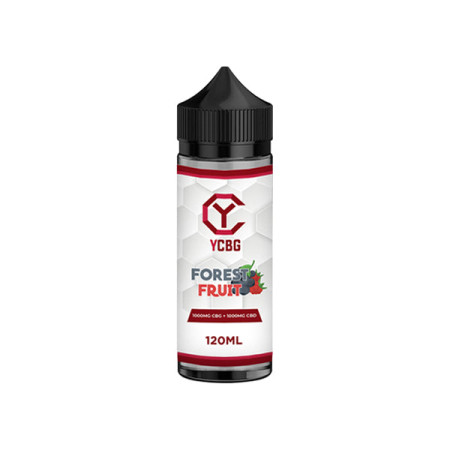 yCBG 1000mg CBD + 1000mg CBG E-liquid 120ml (BUY 1 GET 1 FREE) - Flavour: Forest Fruit