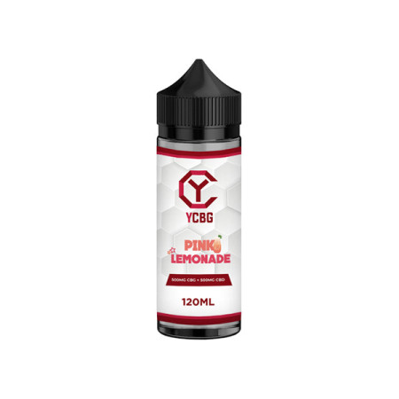 yCBG 500mg CBD + 500mg CBG E-liquid 120ml (BUY 1 GET 1 FREE) - Flavour: Pink Lemonade