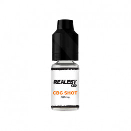 Realest CBD 500mg CBG E-Liquid Booster Shot 10ml (BUY 1 GET 1 FREE)