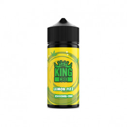 King CBD 2500mg CBD E-liquid 120ml (BUY 1 GET 1 FREE) - Flavour: Lemon Fizz