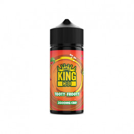 King CBD 2500mg CBD E-liquid 120ml (BUY 1 GET 1 FREE) - Flavour: Tooty Frooty