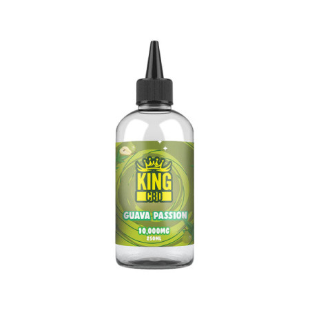 King CBD 10,000mg CBD E-liquid 250ml (BUY 1 GET 1 FREE) - Flavour: Guava Passion