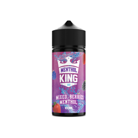 Menthol King 100ml Shortfill 0mg (70VG/30PG) - Flavour: Mixed Berries Menthol