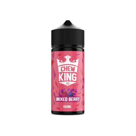 Chew King 100ml Shortfill 0mg (70VG/30PG) - Flavour: Mixed Berry