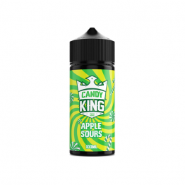 Candy King 100ml Shortfill 0mg (70VG/30PG) - Flavour: Apple Sours