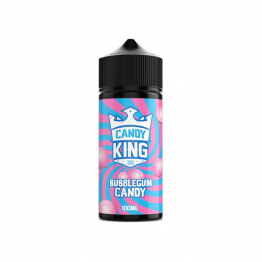 Candy King 100ml Shortfill 0mg (70VG/30PG) - Flavour: Bubblegum Candy