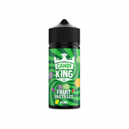 Candy King 100ml Shortfill 0mg (70VG/30PG) - Flavour: Fruit Pastilles