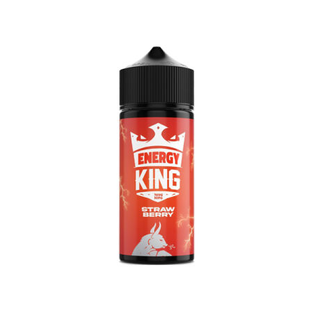 Energy King 100ml Shortfill 0mg (70VG/30PG) - Flavour: Strawberry