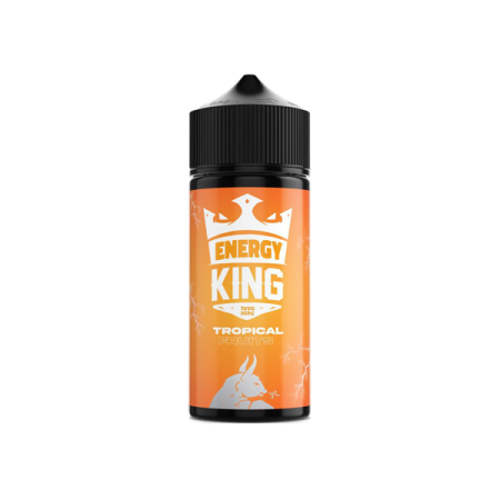 Energy King 100ml Shortfill 0mg (70VG/30PG) - Flavour: Tropical Fruits