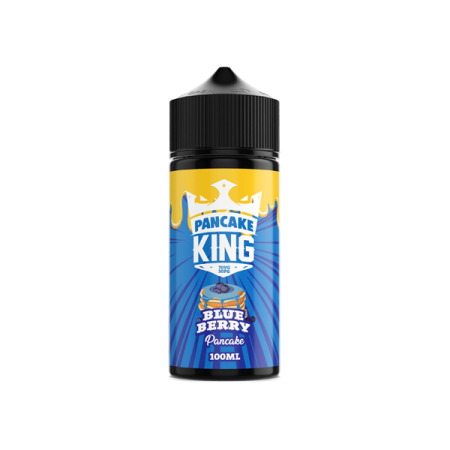 Pancake King 100ml Shortfill 0mg (70VG/30PG) - Flavour: Blueberry Pancake