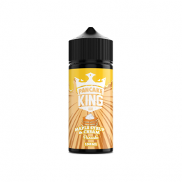 Pancake King 100ml Shortfill 0mg (70VG/30PG) - Flavour: Maple Syrup & Cream Pancake