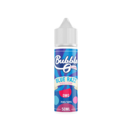 Bubble O 50ml Shortfill 0mg (70VG/30PG) - Flavour: Blue Razz Bubblegum & Quantity: x1