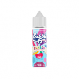 Bubble O 50ml Shortfill 0mg (70VG/30PG) - Flavour: Rainbow Bubblegum & Quantity: x1