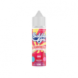 Bubble O 50ml Shortfill 0mg (70VG/30PG) - Flavour: Strawberry Bubblegum & Quantity: x1