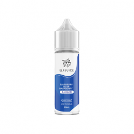 Elf Juice 50ml Shortfill 0mg (50VG/50PG) - Flavour: Blue Raspberry