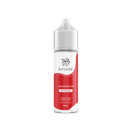 Elf Juice 50ml Shortfill 0mg (50VG/50PG) - Flavour: Watermelon