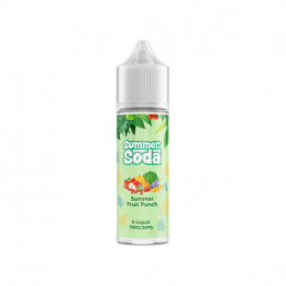 Summer Soda 50ml Shortfill 0mg (70VG/30PG) - Flavour: Summer Fruit Punch & Quantity: x1