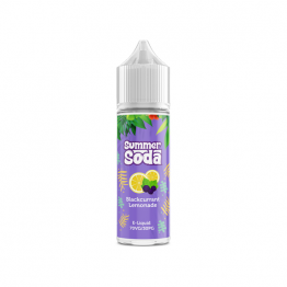 Summer Soda 50ml Shortfill 0mg (70VG/30PG) - Flavour: Blackcurrant Lemonade & Quantity: x1