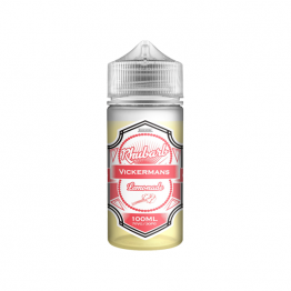 Vickermans Lemonade 100ml Shortfill 0mg (70VG/30PG) - Flavour: Rhubarb Lemonade