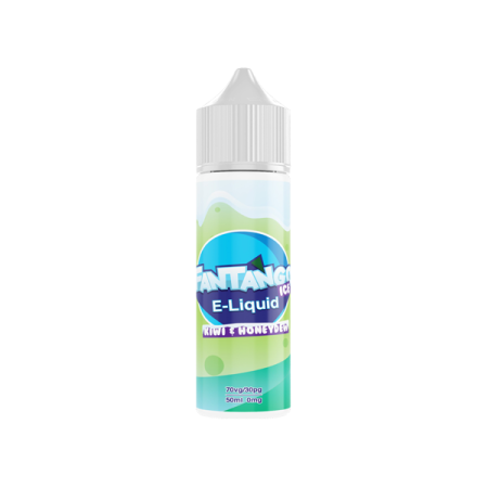 Fantango ICE 50ml Shortfill 0mg (70VG/30PG) - Flavour: Honeydew & Kiwi Ice & Quantity: x1