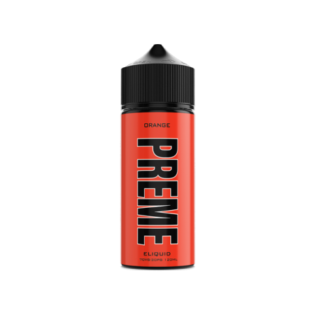 Preme 100ml Shortfill 0mg (70VG/30PG) - Flavour: Orange