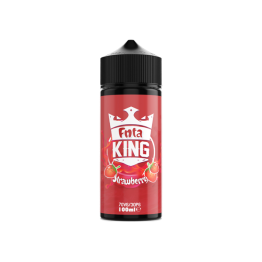 FNTA King 100ml Shortfill 0mg (70VG/30PG) - Flavour: Strawberry