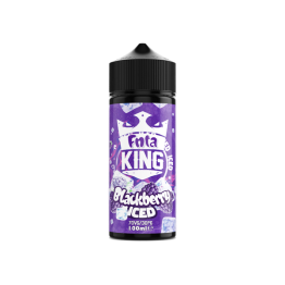 FNTA King Iced 100ml Shortfill 0mg (70VG/30PG) - Size: Blackberry