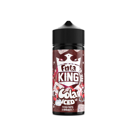 FNTA King Iced 100ml Shortfill 0mg (70VG/30PG) - Size: Cola