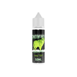 Snow Wolf 50ml Shortfill 0mg (70VG/30PG) - Flavour: Sour Apple