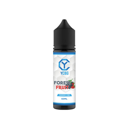 yCBG 1000mg CBG E-liquid 60ml (BUY 1 GET 1 FREE) - Flavour: Forest Fruit