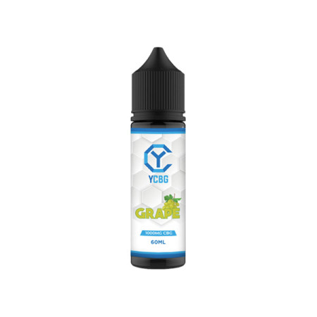 yCBG 1000mg CBG E-liquid 60ml (BUY 1 GET 1 FREE) - Flavour: Grape