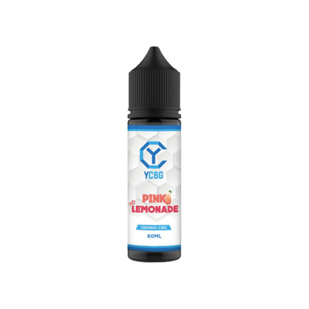 yCBG 1000mg CBG E-liquid 60ml (BUY 1 GET 1 FREE) - Flavour: Pink Lemonade