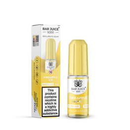 10mg Bar Juice 5000 Nic Salts 10ml (40VG/60PG) - Flavour: Pineapple Ice