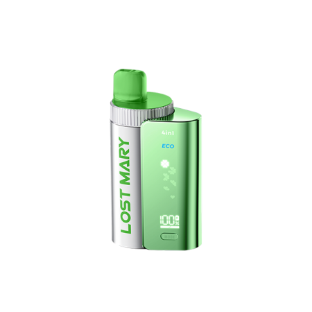 20mg Lost Mary 4in1 Pod Vape Kit 2400 Puffs - Flavour: Green Edition