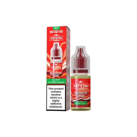 20mg SKE Crystal Original 10ml Nic Salts (50VG/50PG) - Flavour: Watermelon Cherry