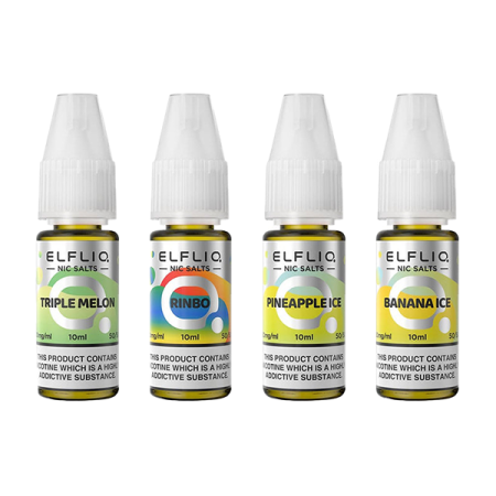 5mg ELFLIQ By Elf Bar 10ml Nic Salt (50VG/50PG) - Flavour: Tobacco